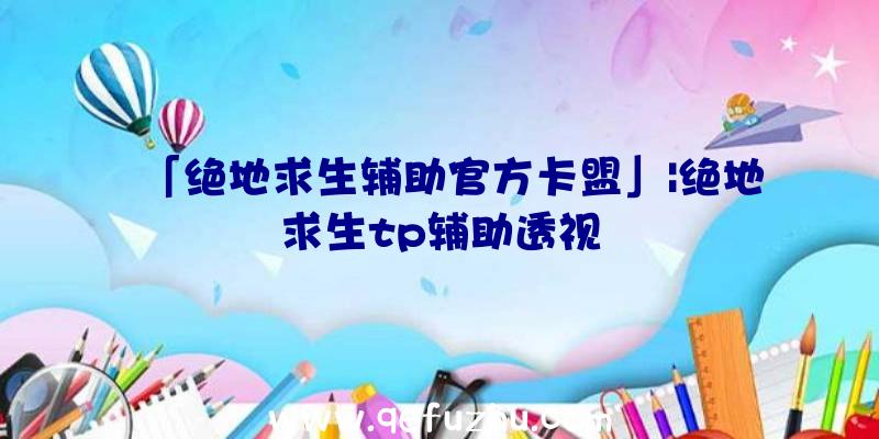 「绝地求生辅助官方卡盟」|绝地求生tp辅助透视